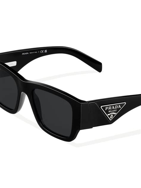 prada sonnenbrille logo|Prada Eyewear triangle.